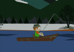 Carl Zorn Boat Fishing GIF