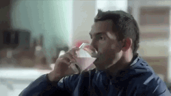 Carlos Tevez Drinking Delicious Shake GIF
