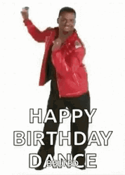 Carlton Banks Happy Birthday Shimmy Dance GIF