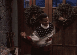 Carlton Christmas Dance GIF