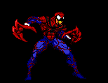 Carnage Laughing Pixel Cartoon GIF