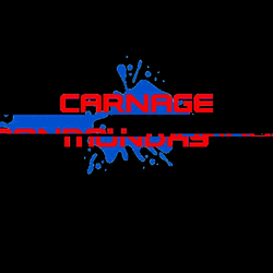 Carnage Monday Text Animation GIF