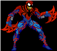 Carnage Panting Spiderman Villain GIF