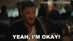 Carnage Venom Tom Hardy Okay GIF