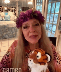 Carole Baskin Tiger King GIF