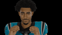 Carolina Panthers Bryce Young Wearing Sunglasses GIF