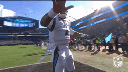 Carolina Panthers Cam Newton Dabbing GIF