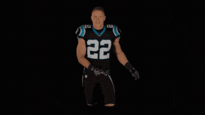 Carolina Panthers Player Dancing In The Dark GIF