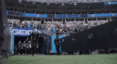 Carolina Panthers Playing In Geico Stadium GIF