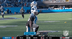 Carolina Panthers Stephen Sullivan Getting Up GIF