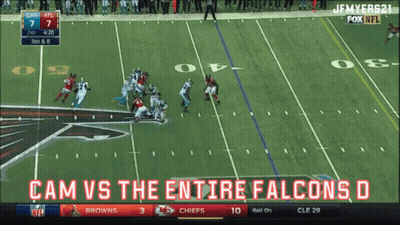 Carolina Panthers Vs Falcons Fox NFL GIF