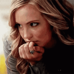 Caroline Forbes Thinking Quietly GIF