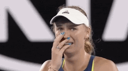 Caroline Wozniacki Happy Tears GIF