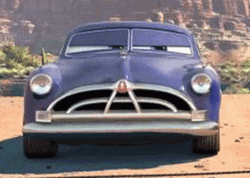 Lightning Mcqueen Doc Hudson Race GIF | GIFDB.com