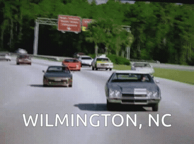 Cars Driving Down Highway Wilmington NC GIF