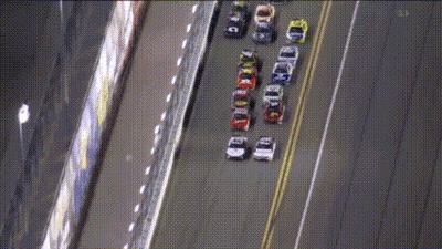 Cars Driving With Number 8 On Road GIF
