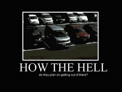 Cars In Parking Lot How Do They Plan Out GIF