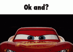 Cars Movie Lightning McQueen Ok And GIF