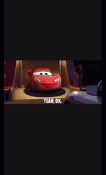 Cars Movie Lightning McQueen Spotlight GIF