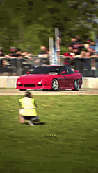 Cars Transforming While Drifting GIF
