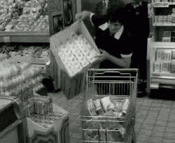 Cart Market Hoarders GIF