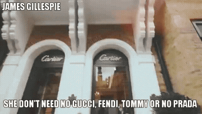 Cartier Store She Doesn't Need No Gucci GIF