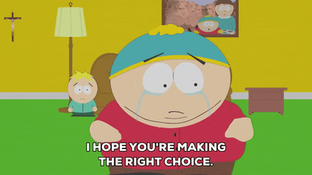 Cartman Licking Tears I'm Gonna Miss Chef GIF