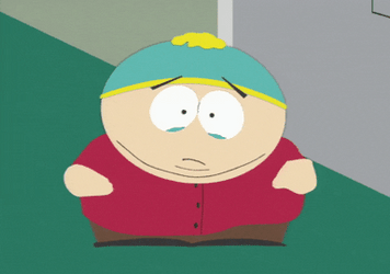 Cartman Licking Tears Sobbing GIF