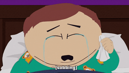 Cartman Licking Tears They Were So Happy GIF