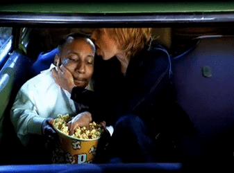 Cartman Licking Tears With The Popcorn GIF