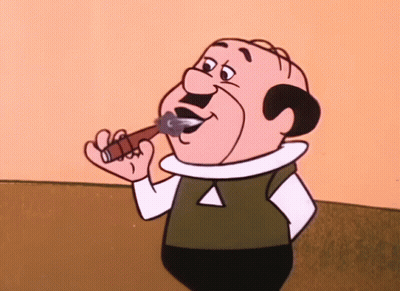Cartoon Animals Jumping In Air GIF