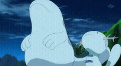 Cartoon Animals Standing Together GIF
