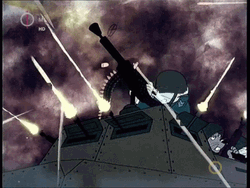 Cartoon Animated Machine Gun GIF