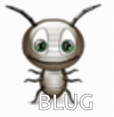 Cartoon Ant With Green Eyes Next To Plug GIF
