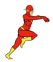 Cartoon Art Flash Dancing