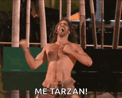 Cartoon Baboon Saying It Is Time GIF