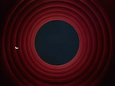 Cartoon Background Saying That's All Folks GIF