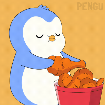 Cartoon Bear Eating Pancake GIF