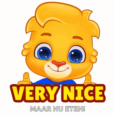 Cartoon Bear Giving Thumbs Up Saying Very Nice GIF