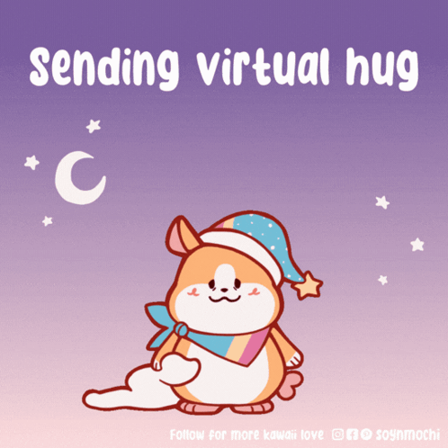 Cartoon Bear Hugging Another Big Hugs GIF