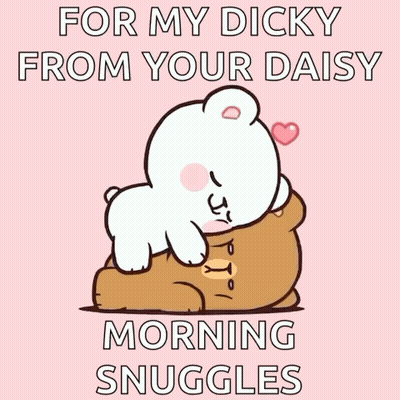 Cartoon Bear Hugging Another With Snuggles