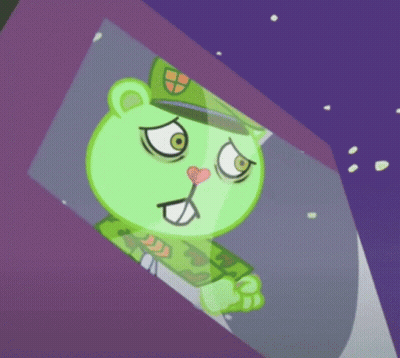 Cartoon Bear In Military Uniform And Hat GIF