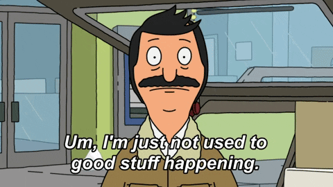 Cartoon Bear Saying No Prob Bob GIF