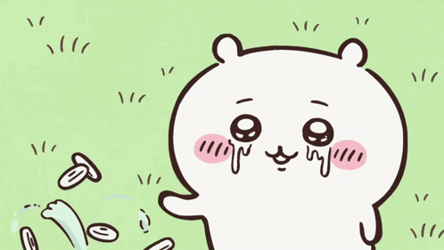 Cartoon Bear With Tear GIF