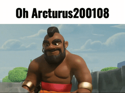 Cartoon Beard Mohawk Says Oh Arcturus 200108 GIF