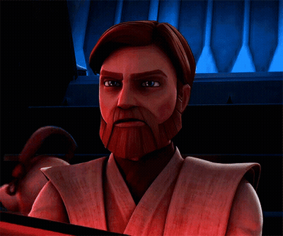 Cartoon Bearded Character Looking GIF