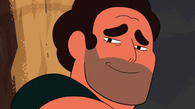 Cartoon Bearded Face Close Up GIF