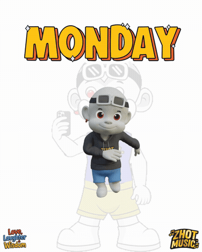 Cartoon Bee Saying Good Morning And Have A Beerific Day GIF