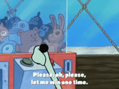 Cartoon Begging Please Oh Please Let Me Win Claw Machine GIF