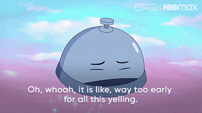Cartoon Bell Oh Whoah Too Early For Yelling GIF